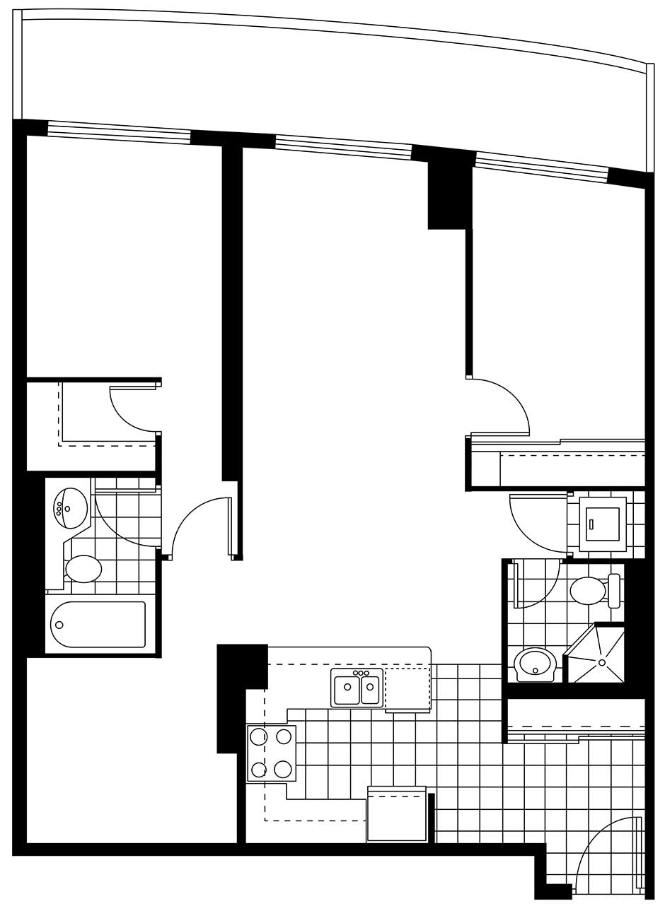 736 Spadina - Suite 1108 - Floor Plan